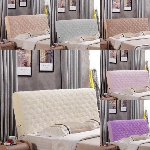 Dustproof Stretchable Bedroom Bed Headboard Cover Protector Slipcover for Home Hotel Use