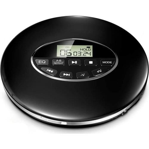 Q50/Q60 Portable Bluetooth with LCD Display Walkman CD Player for Adults Students Kids Personal Compact Disc CD Player radio cd
