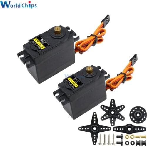 13KG 15KG Servos Digital MG995 MG996 MG996R Servo Metal Gear for RC Car Robot Servo Model Helicopter Boat For Arduino UNO Diy