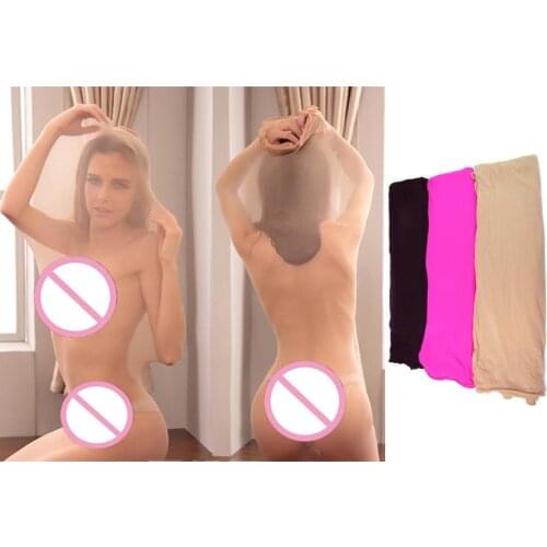 Sexy Transparent Bodystocking Full Body Harness Elastic Stockings Seamless Sleeping Bag BDSM Slave Bondage Sex Toys For Women