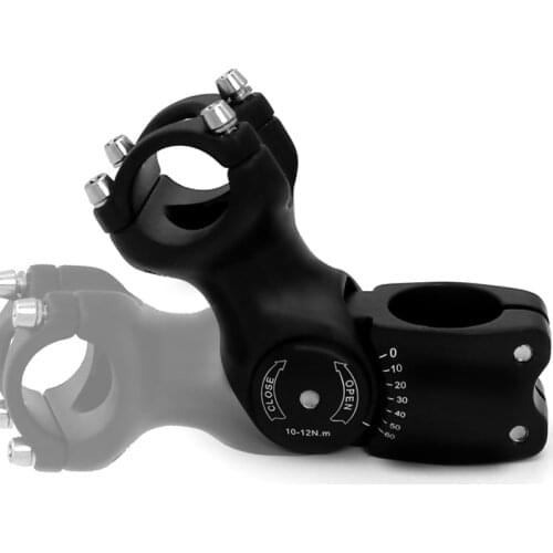 Bike Adjustable Stem Bicycle Handlebar Extension Riser 90 110*25.4 31.6 for MTB Road City Bike Cycling Part potencia bicicleta