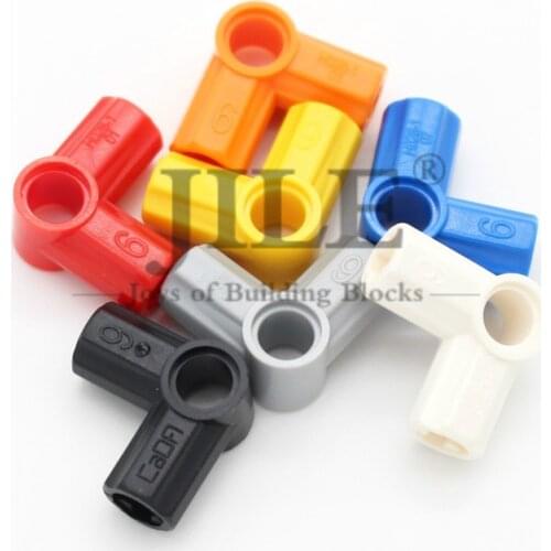 Moc Technic Axle and Pin Connector Angled #6 90 Degrees 32014 Building Blocks Bricks Accessories Combination Mechanical Science
