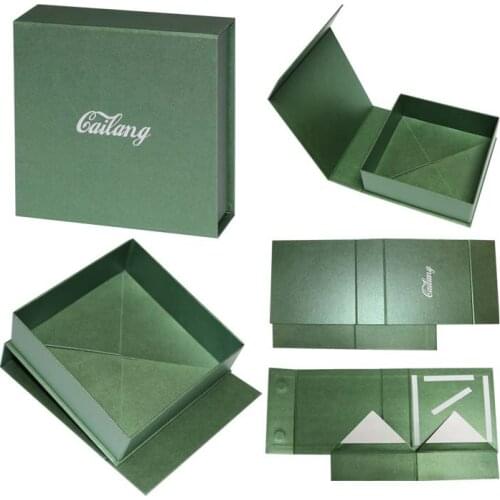 Rigid folding bracelet paper box packaging gift box