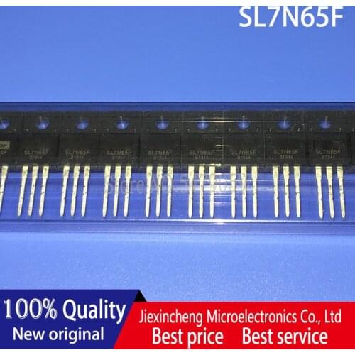 10PCS SL7N65F 7N65KL-TF3-T LND5N65B SPC9N50G SPC7N65G KNF4660A TO220F MOS transistor New original