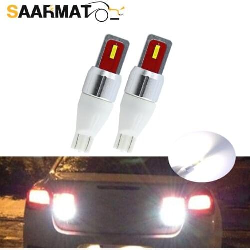 2xLED Bulbs W16W T15 6SMD Backup Light 921 912 Car Reverse Lamp White For Chevrolet Cruze Malibu Epica CAPTIVA Equinox