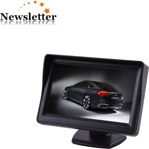 4.3 inch TFT LCD Display Reverse Camera Parking System Car LCD Monitor