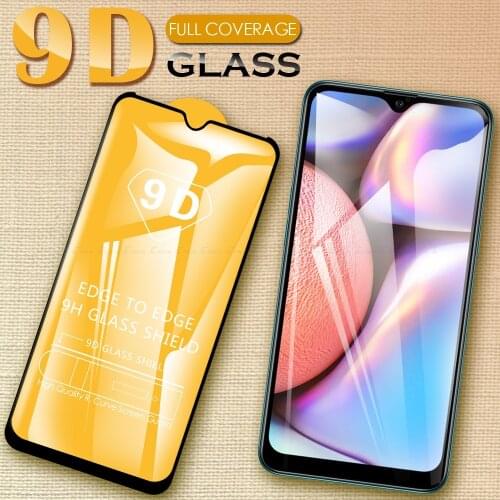 9D Protective Glass Film For Samsung Galaxy M01s M02s M21s M10s M30s M31s Full Cover Screen Protector Tempered Glass