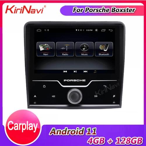 KiriNavi 2 Din Android 10.0 Car Radio Automotivo For Porsche Boxster Car Dvd Multimedia Player Auto GPS Navigation 4G 2013-2017