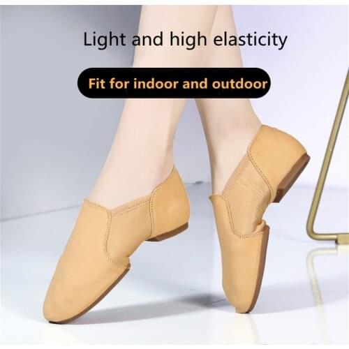 Outdoor And Indoor Soft Bottom Ballet Shoes For Women Adult Jazz Dance Shoes Teacher Fitting Yoga Dance Shoes Flat Shoes Women