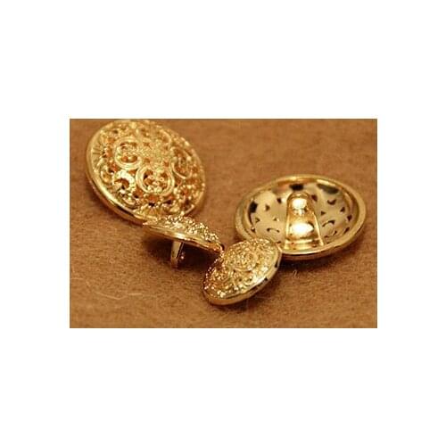 Free shipping 20pcs/lot Super luxury noble quality golden coat buttons monopoly royal overcoat buttons 17mm/23mm/25mm