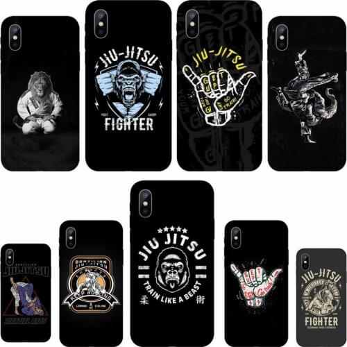 Judo Jiu Jitsu BJJ Phone Case For iphone 12 5 5s 5c se 6 6s 7 8 plus x xs xr 11 pro max