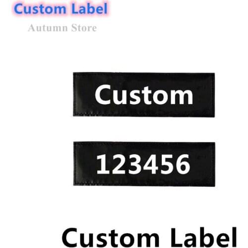 DIY Custom Labels Sticker for Dog Harness Vest Collar Accessory