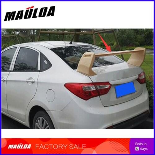 Hot sale Universal sedan car ABS primer unpainted color rear trunk spoiler for sedan cars cool spoiler Lancer ect