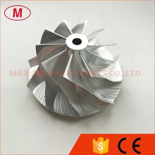 GT15-25 770240-0001U Turbocharger Aluminum 2024/Milling/Billet Compressor wheel 44.20/60.40mm 10+0 blades for N57D OL