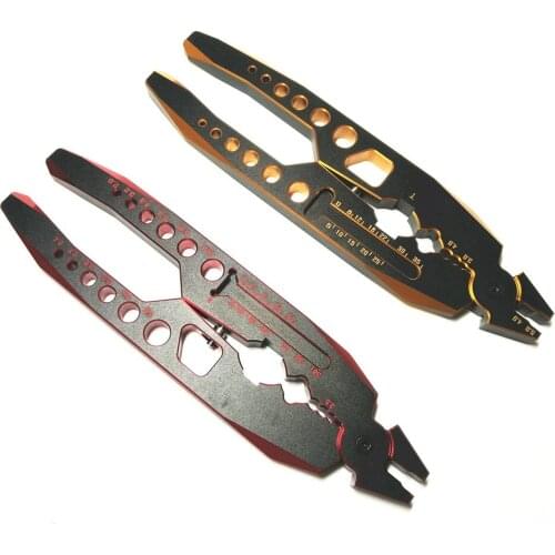 Remote control car assembly tool all-metal multi-function RC shock-absorbing tool pliers Ball nose pliers Suspension lever tool