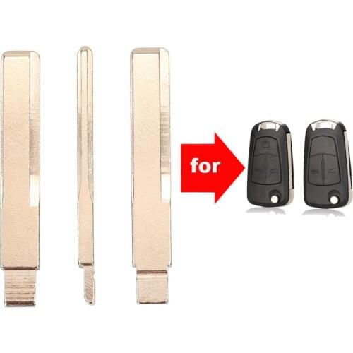 Jingyuqin Remote Flip Key Shell Car Key Blade blank For Opel Vectra Antigo Omega Suprema Agile Montana