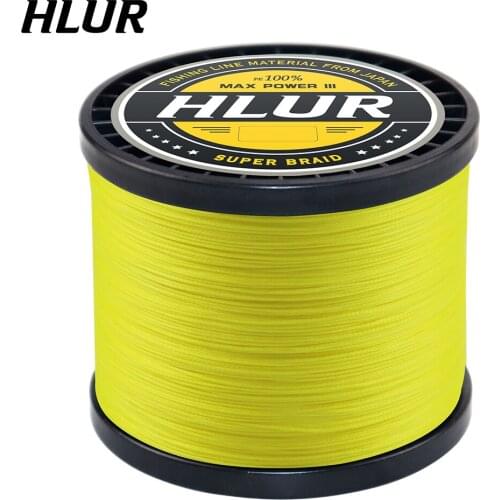 HLUR 4 Strands 300M PE Braided Fishing Line 12-83LB Japanese Multifilament Wire Smooth For Carp Tackle