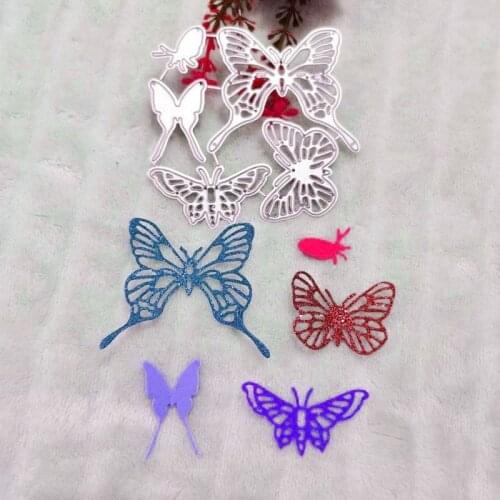Butterfly Metal Cutting Dies for DIY Scrapbooking Album Paper Cards Decorative Crafts Embossing Die Cuts