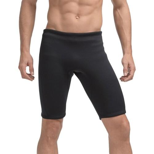 Mens 3MM Neoprene High Quality Shorts Free Diving Warm Sunscreen Super Elastic Shorts Snorkeling Split Surf Shorts Pants 2021