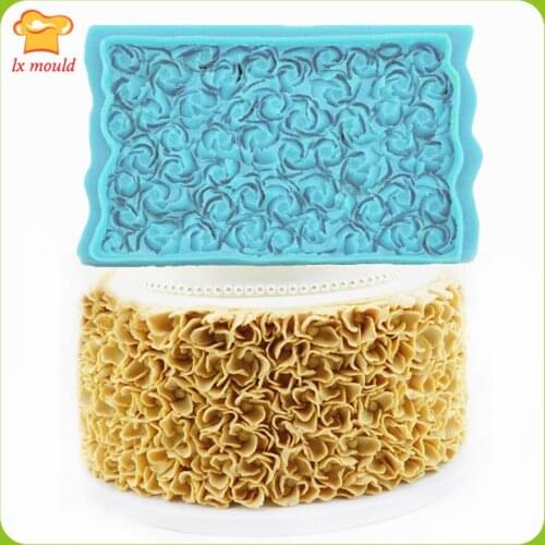 New Hydrangea Flower Silicone Mould Dry Peel Chocolate Roasting Soap Candle Clay Decorative Mold Fondant Cake Molds