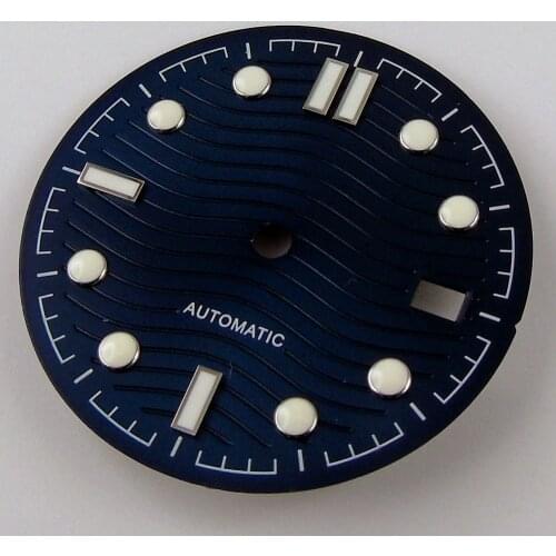 31mm Sterile watch dial parts fit for ETA2824 2836 Miyota 8215 821A NH35 Luminous wristwatch replacement