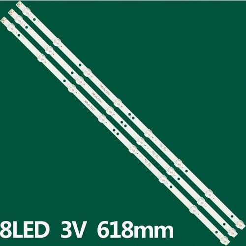 LED backlight strip for Phil ips 32 inch TV 4708-K320WD-A2213K01 A4211V11 LE32D59 32PFL3045 471R1055 K320WD6 LBK320WD-D6B1