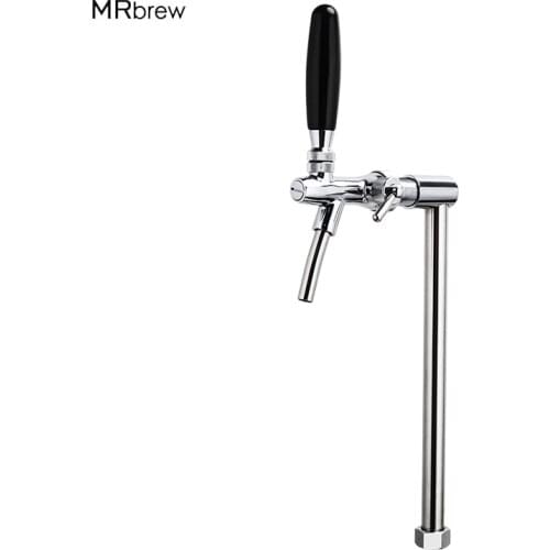 Vertical Beer Tap Pole Keg Coupler Adapter With Adjustable Tap , G5/8 Thread Simple Beer Tower Column Tube For Homebrew Party