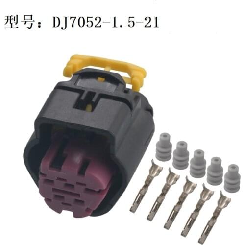 200 sets 5 Pin car Automotive Electric Wire Connector DJ7052-1.5-21 For VW for Audi 1928405138 Inject Sensor Fit for