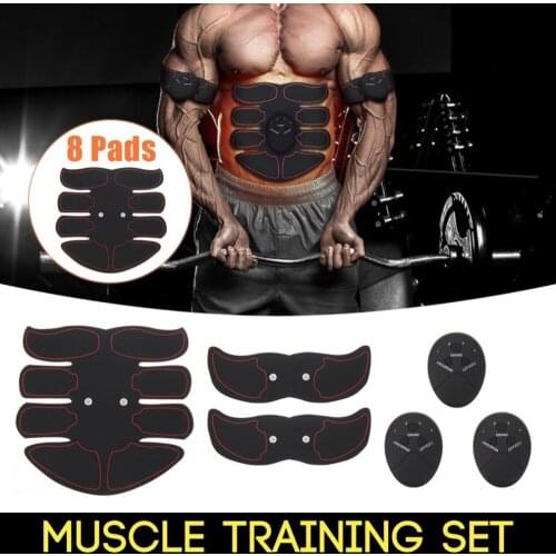 2020 Fat Burning Muscle Strengthen Device Intelligent Abdomen Training Massager Body Building Patch Abdominal Exercise Machine