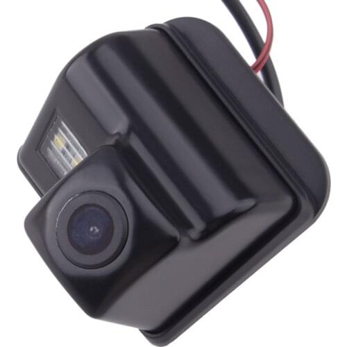 12V NTSC 120mA Car Rear View Reverse Backup Parking Camera Kit Fit For Mazda 3 6 CX-5 CX-7 CX-9 480TVL CVBS RCA Connector