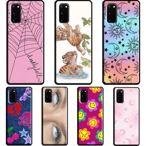 Red Dragon Heavenly Hearts Spider Web Case For Samsung Galaxy S21 Ultra S20 FE Note 20 Ultra Note 9 10 S8 S9 S10 Plus S10e Cover