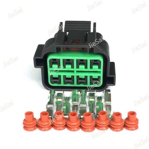Female 8 Pin Automotive Headlight Plug HP066-08021 For KIA K2 K3 K5 HYUNDAI Sonata MISTRA