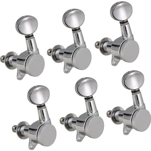6L Guitar Locking Tuning Pegs Machine Head for Electric Guitar Replacements