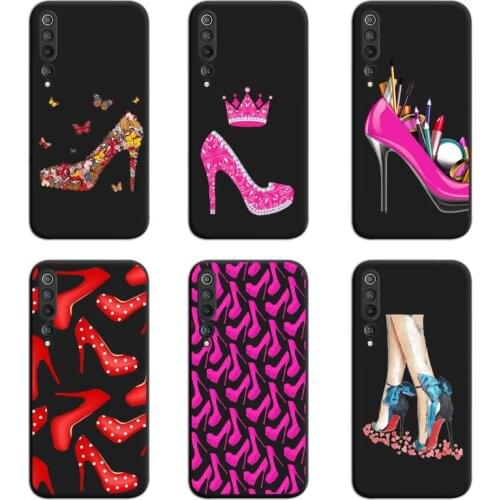 Beautiful High Heels For Girls Phone Case For Xiaomi Mi Note 10 Lite Mi 9T Pro xiaomi 10 CC9 9SE