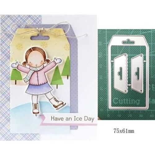 Craft metal cutting dies cut die mold Label Tags Frame Decoration Scrapbook paper craft knife mould blade punch stencils dies