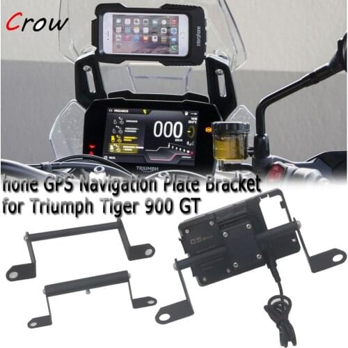 Motorcycle Mobile Phone Navigation Bracket GPS Plate Bracket For Triumph Tiger 900 GT Rally PRO Tiger900 Tiger900GT 2020 2021