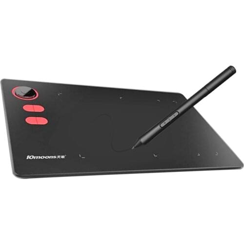 G20 8.4x5.6 Inches Digital Graphics Drawing Tablet 8192 Levels Pressure Writing Pad for Computer and Mobile Phone - Black