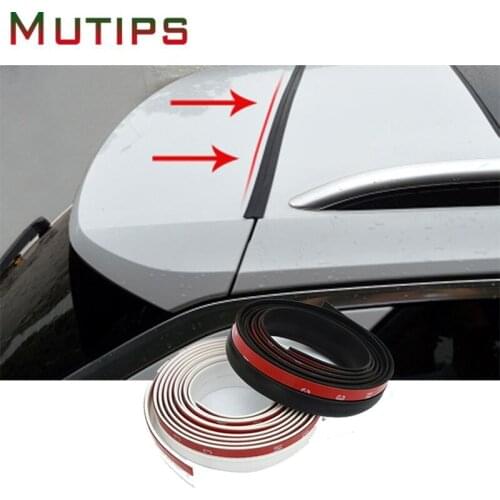 1.6m Dust-Proof Car Trunk Edge Sealing Strip For Renault Megane 2 3 Clio 4 5 Duster Sport Trafic kadjar captur scenic kadjar