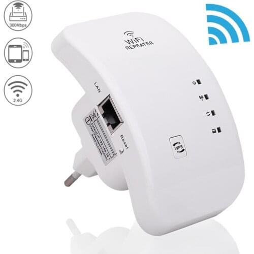 Wifi Repeater WIFI Router Signal Amplifier Long Range Extender Ultraboost Booster Easy install Wireless Network Enhancer Adapter