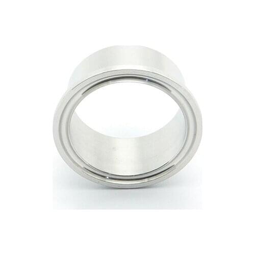 85mm Tube OD 304 Stainless Steel Sanitary Weld Ferrule Connector Pipe Fitting For Home Brew Homebrew Fit 3.5" Tri Clamp