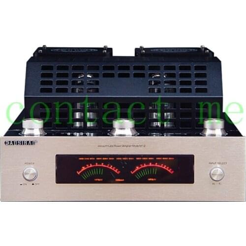 HIFI 4.2 Bluetooth Amplifier，6J4P Sound Tube Amplifiers，160W Class AB Power Amp，Support USB SD Lossless Decoding