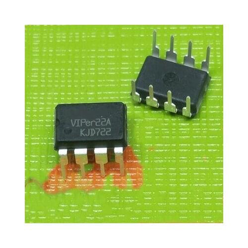 10pcs/lot VIPer22A DIP8 VIPer22 DIP