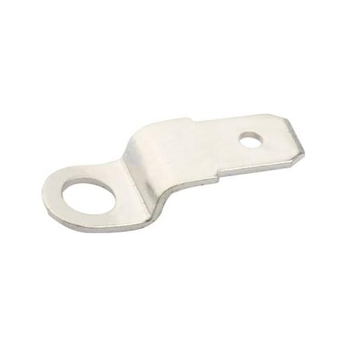 100pcs/lot 6.3 Speaker Insert Stepped Copper Connector Aperture 4mm Thickness 0.8