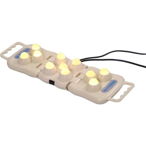 11 balls real jade roller massager projector LED photon light infrared knee pain relief therapy device body heater