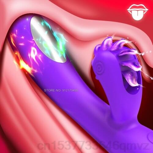 18+Adult Ice and Fire Vibrator Sex Machines Toys for Women Vagina Masturbation Female Hand Held Dildo G Spot Clitoris Stimulator
