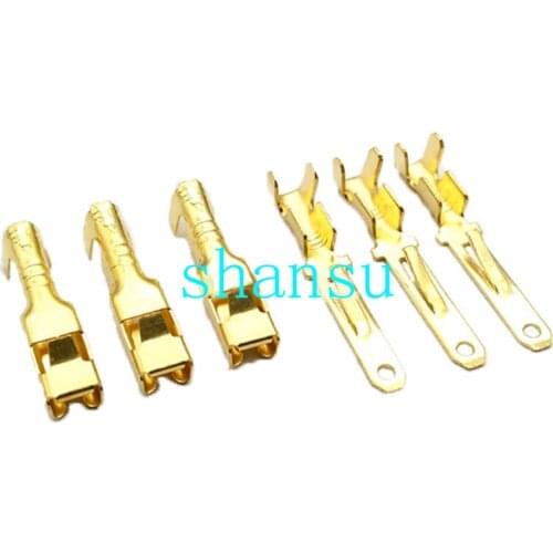 2.8 mm insert Square insert Insert spring Male female Terminal connector 0.5-1.5 Square meters 22-16AWG Automobile motorcycle