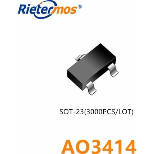 3000PCS AO3414 SOT23