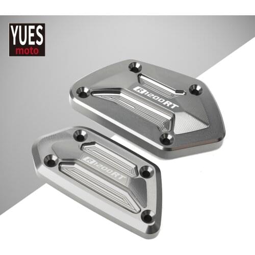 Motorcycle Accessories CNC Aluminum Front Brake Clutch Fluid Reservoir Cap Tank Cover For BMW R1200RT R 1200 RT R1250RT 1250