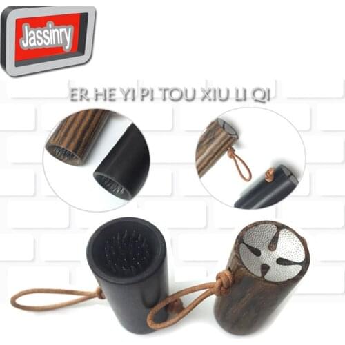 Free shipping Pool Billiards repair tools Black ebony/brown walnut snooker cue tip piks Billiard accessories