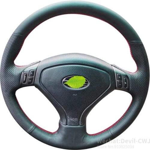Alcantara Leather For Subaru BRZ Forester Outback Impreza Legacy Hand-sewn steering wheel cover 2004 2005 2006 2007 Car interior